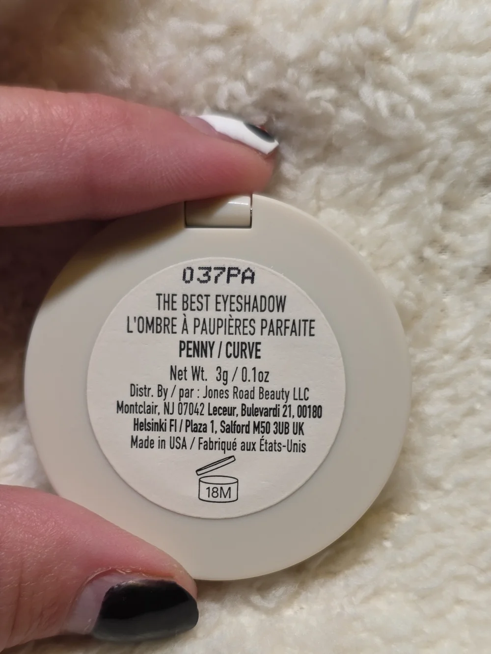 Jones Road Pressed Eyeshadow — Shimmery Taupe